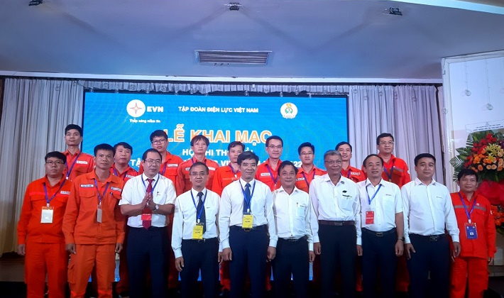 Thủy điện Trung Sơn tham dự Hội thi thợ giỏi cấp Tập đoàn năm 2022