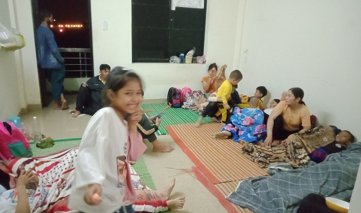 Thủy điện A Vương, ấp áp tình người giúp dân trong bão Noru