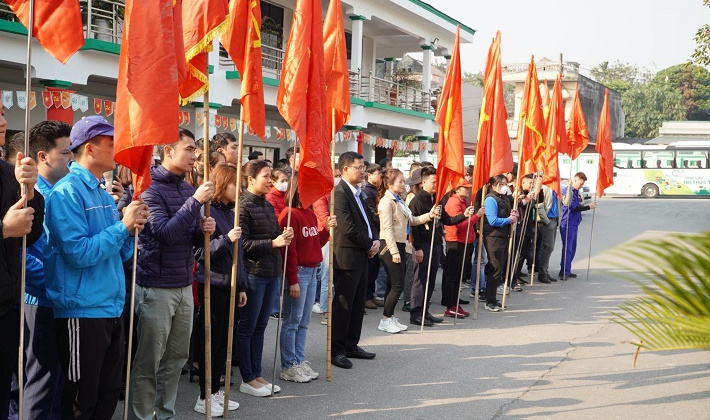 VINAPACO: Sôi nổi lễ ra quân trồng cây Xuân Quý Mão 2023