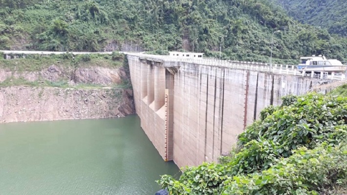 Nước về hồ Thủy điện vùng hạ du sông Vu Gia – Thu Bồn thấp kỷ lục