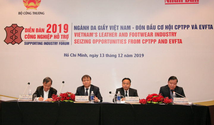 Ngành da giầy Việt Nam - đón đầu cơ hội CPTPP và EVFTA