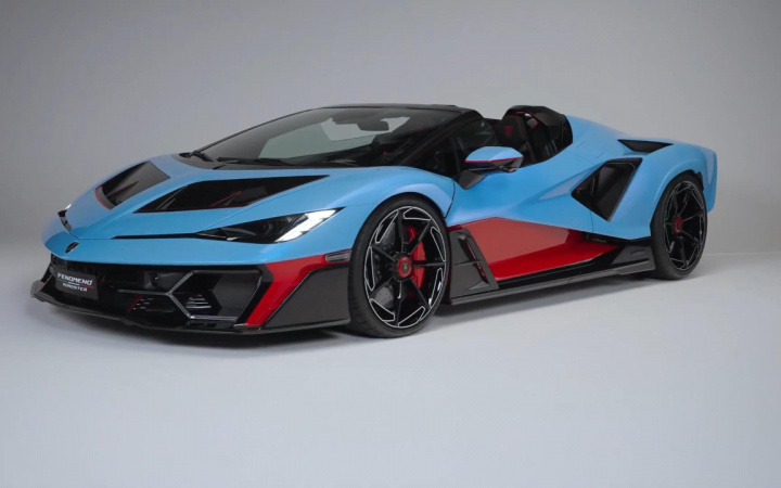 Chiêm ngưỡng siêu phẩm mui trần hoàn toàn mới Lamborghini Fenomeno Roadster