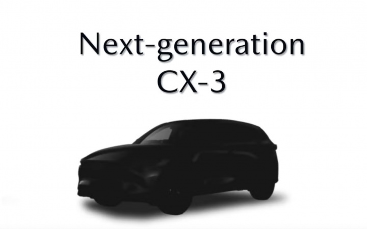 Mazda CX-3 thế hệ mới hé lộ hình ảnh đầu tiên, hứa hẹn trở lại từ năm 2027