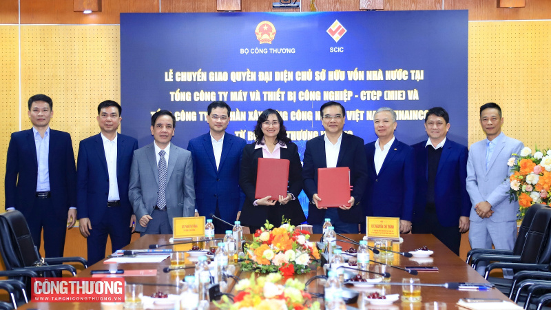 Chuyển giao 2 Tổng Công ty từ Bộ Công Thương về Tổng công ty Đầu tư và Kinh doanh vốn nhà nước (SCIC)