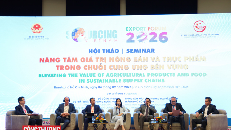 Nâng tầm giá trị nông sản và thực phẩm trong chuỗi cung ứng bền vững