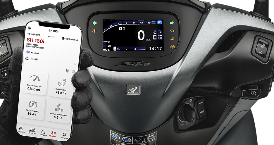 Màn hình Honda SH 2026