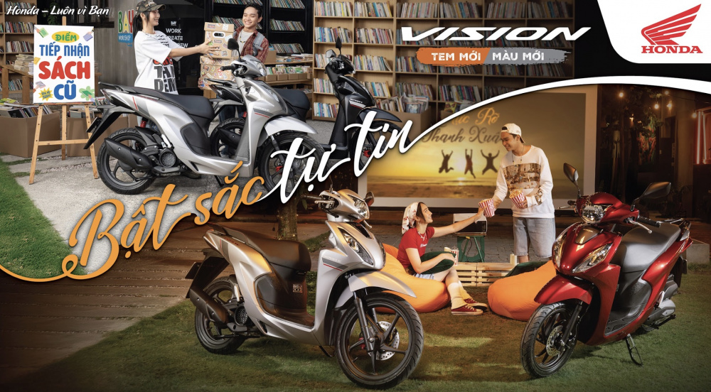 Honda Vision 2026 ra mắt