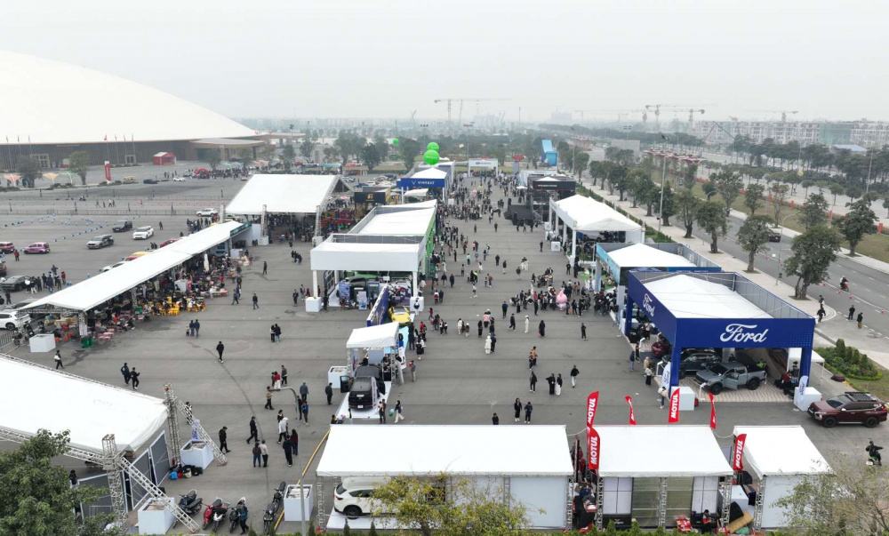 Không gian tổ chức Triển lãm Vietnam Mobility Show 2025