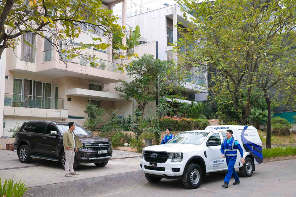 Dịch vụ lưu động Ford Việt Nam