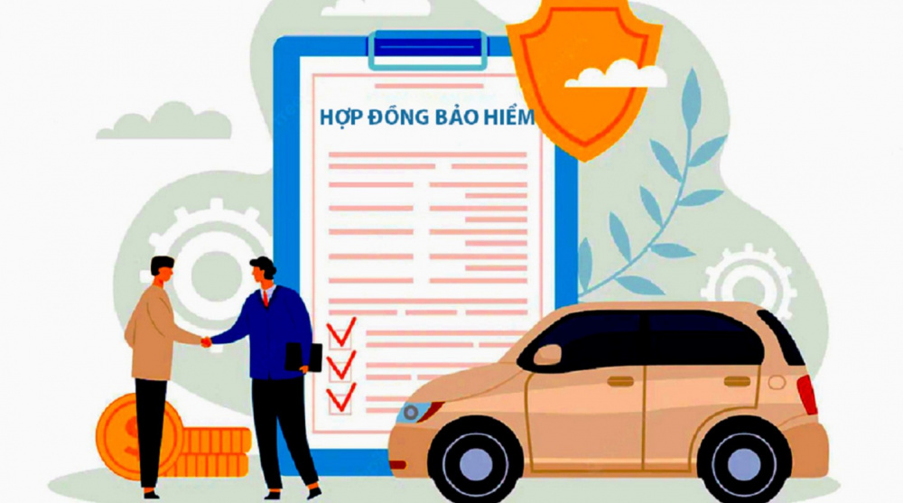 Ô tô bị hư hỏng do mưa bão