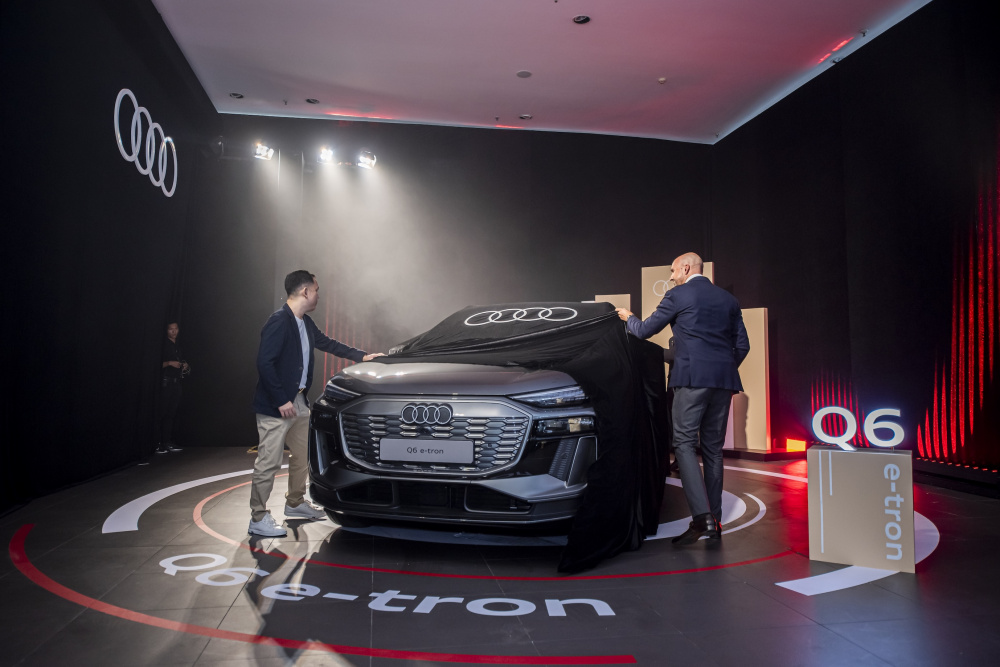 Audi Q6 e-tron là mẫu xe thuần điện thứ 4 của Audi tại Việt Nam