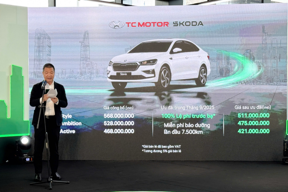 Skoda Slavia chính thức ra mắt Việt Nam