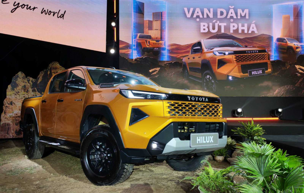 Ngoại thất Toyota Hilux mới