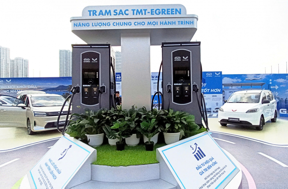 Hệ thống trạm sạc Wuling