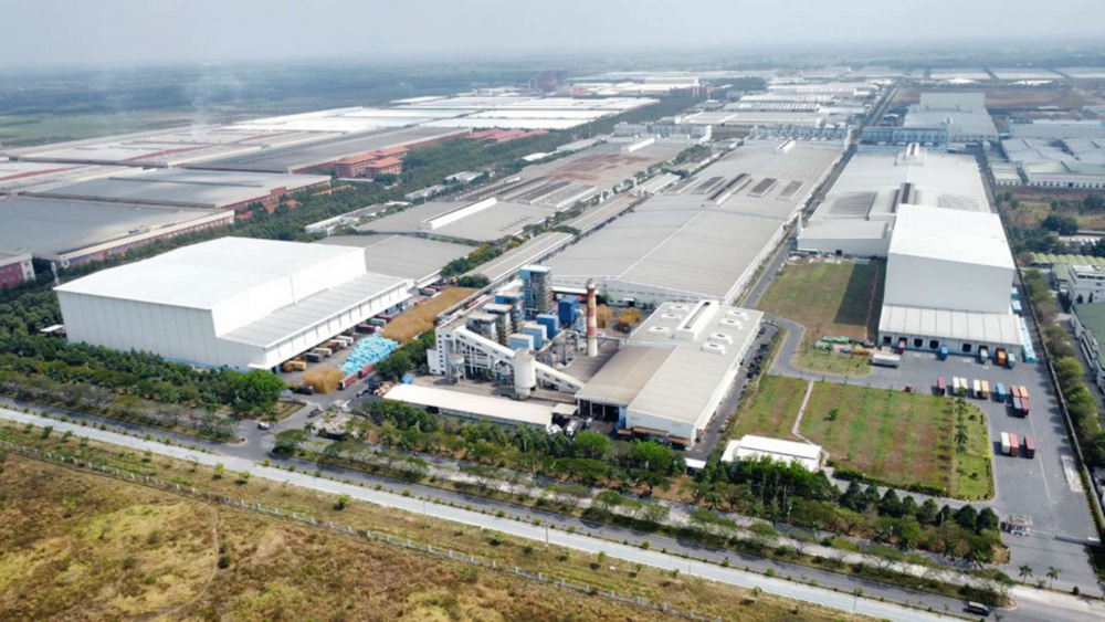 Toàn cảnh Nhà máy sản xuất lốp Sailun tại Tây Ninh, Việt Nam
