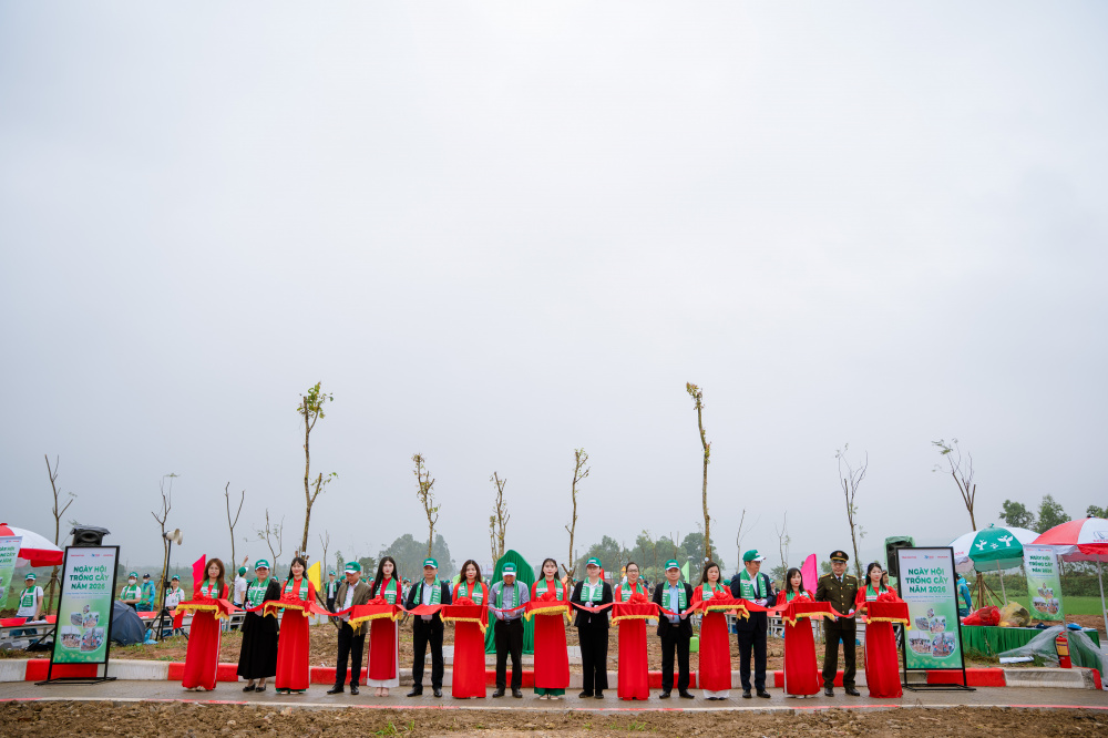 Honda Việt Nam tổ chức Ngày hội trồng cây tại Phú Thọ