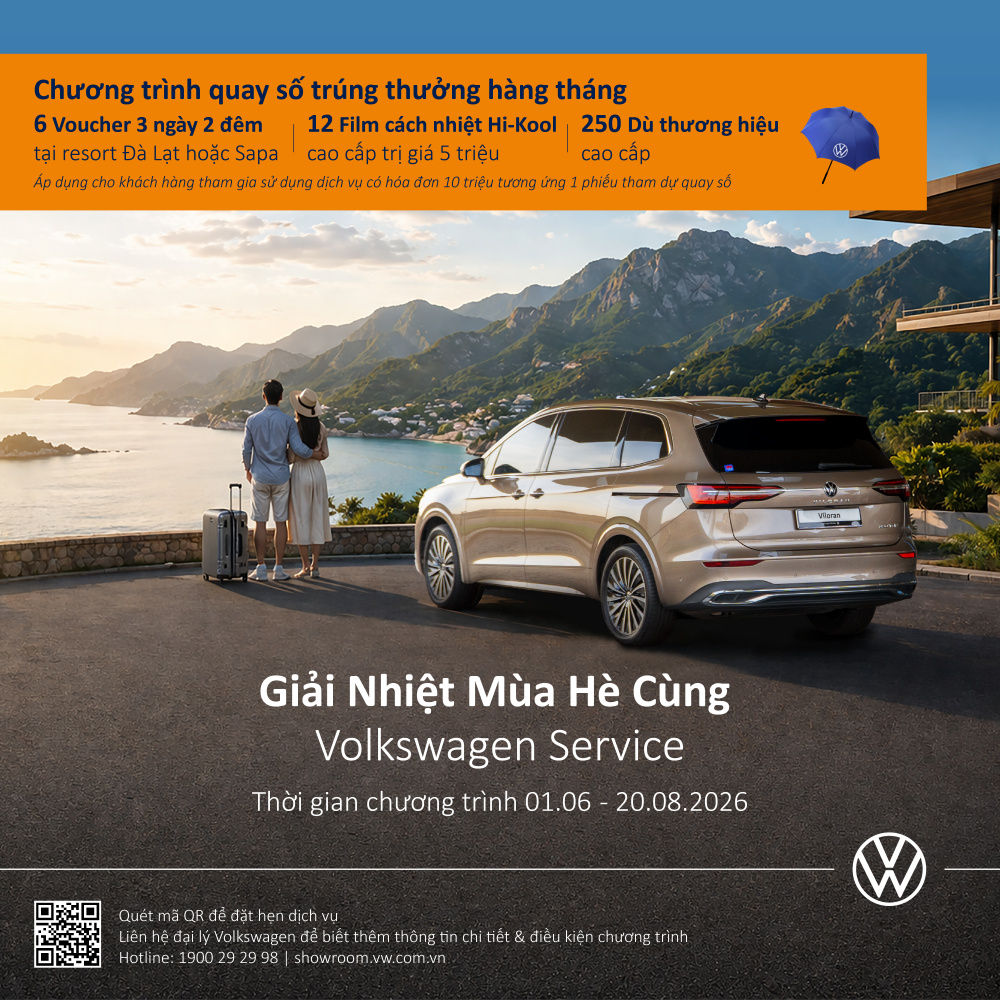 Volkswagen Việt Nam đồng loạt triển khai ưu đãi