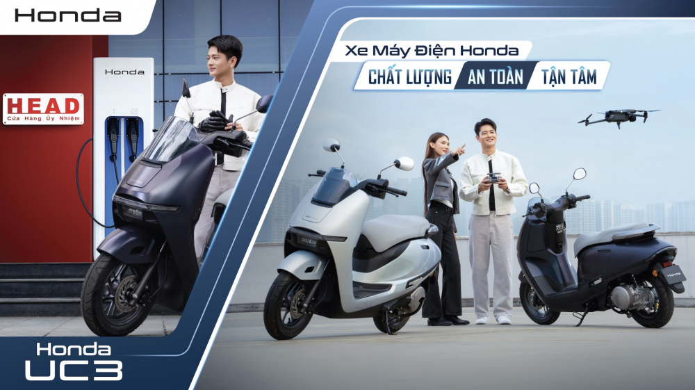 Honda Việt Nam chính thức mở bán xe máy điện UC3