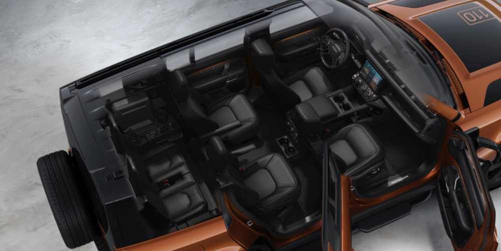 Defender Vertex ra mắt: Bổ sung phiên bản mới, thêm cấu hình 6 chỗ