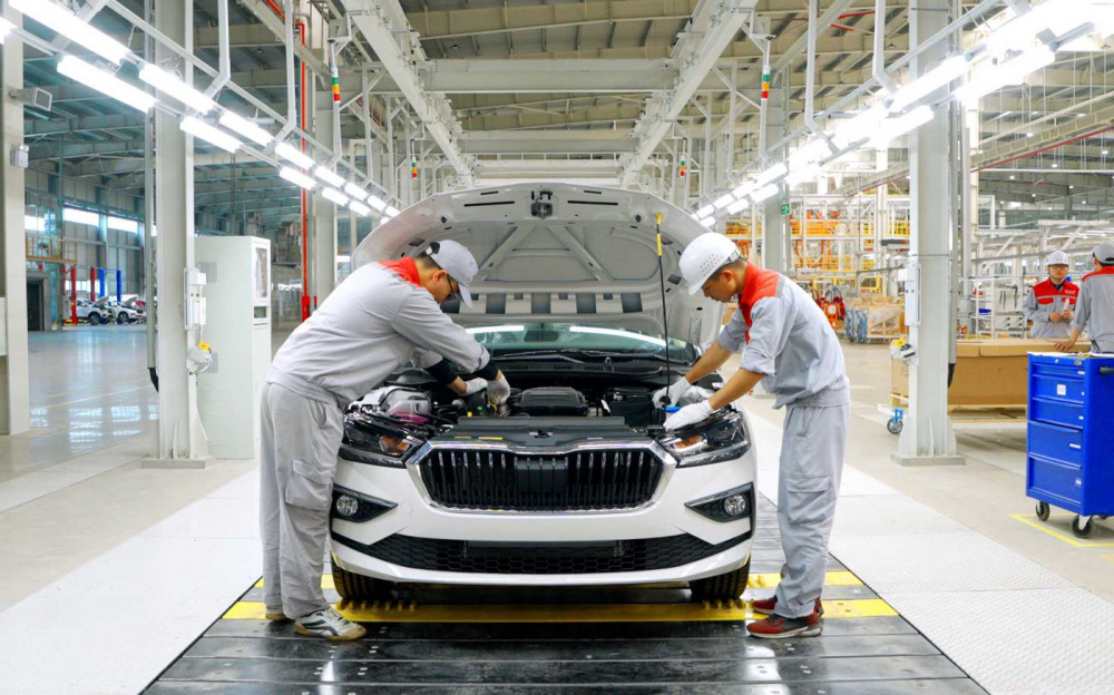 Bên trong Nhà máy Skoda tại Quảng Ninh