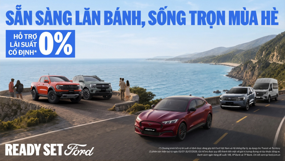 Ford Việt Nam tung ưu đãi lớn trong tháng 7