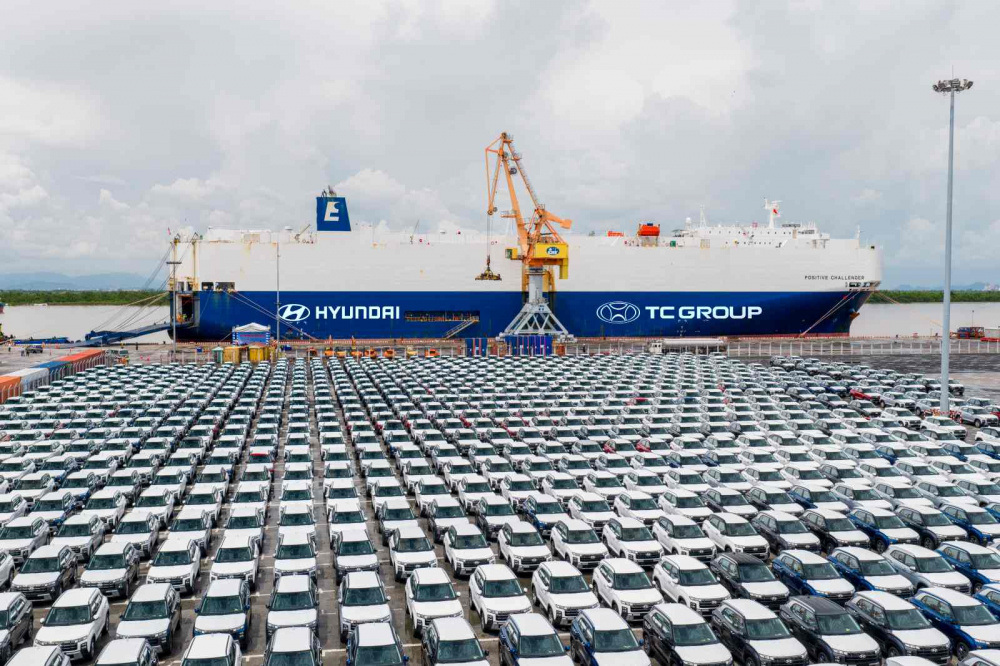 Xuất khẩu xe Hyundai