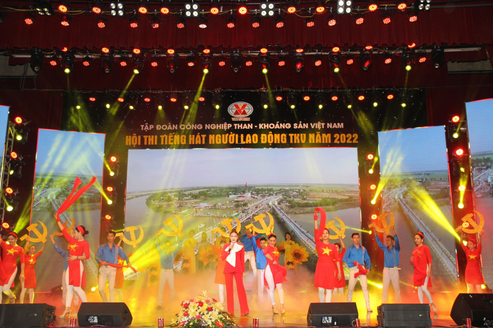 Hội thi Tiếng hát người lao động TKV năm 2022: Phát huy bản sắc văn hóa công nhân ngành Than - Khoáng sản Việt Nam
