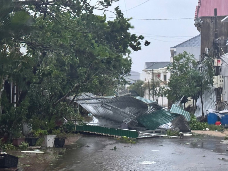 khắc phục mưa bão