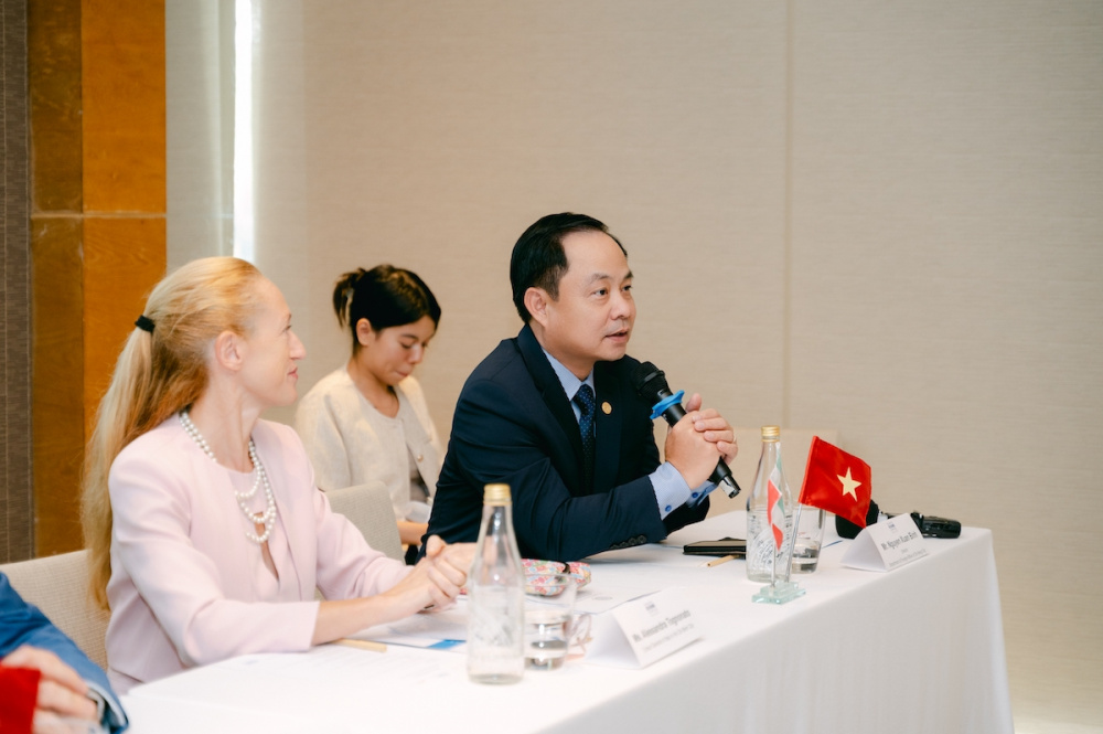 Ông Nguyễn Xuân Bình, Giám đốc Sở Ngoại vụ Thành phố Đà Nẵng, đánh giá cao tiềm năng của chuỗi sự kiện ‘Những Ngày Ý tại Đà Nẵng 2025’ với hoạt động nổi bật là triển lãm ‘Italian Expo