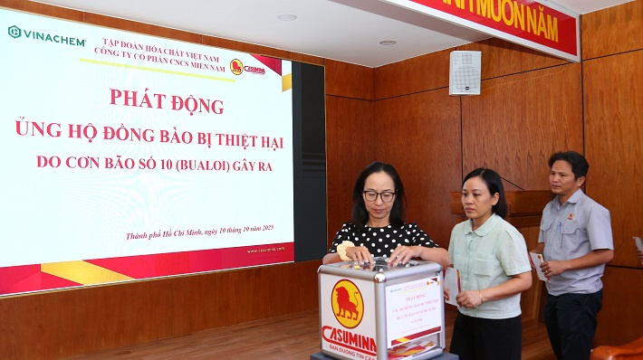 casumina ủng hộ đồng bào bão lũ 6