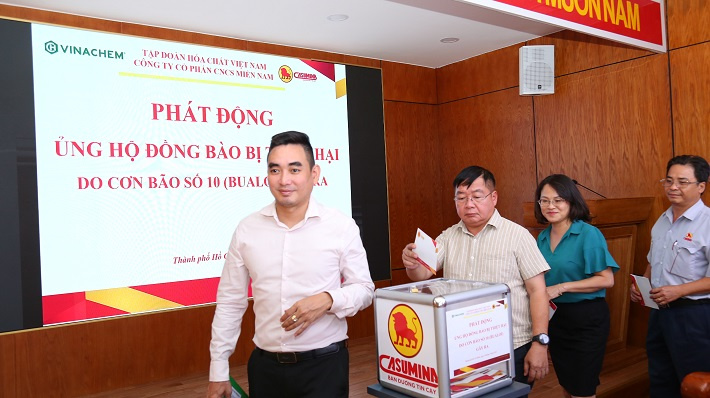 casumina ủng hộ đồng bào bão lũ 7