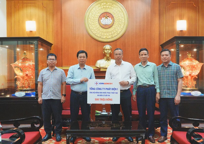 ủng hộ bão lũ
