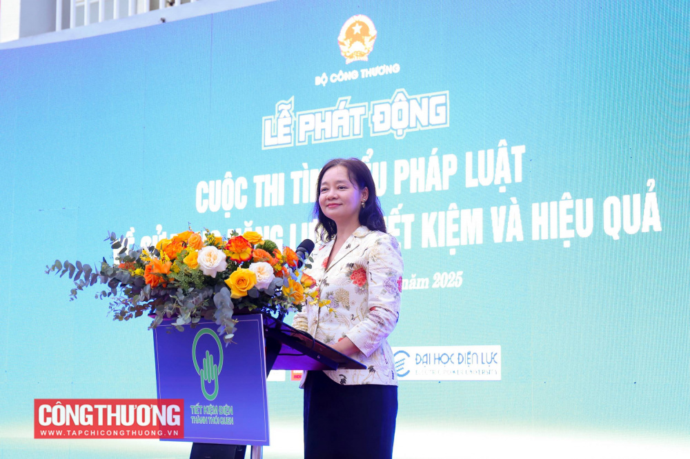 Bà Nguyễn Thị Lâm Giang, Cục trưởng Cục Đổi mới sáng tạo, Chuyển đổi xanh và Khuyến công