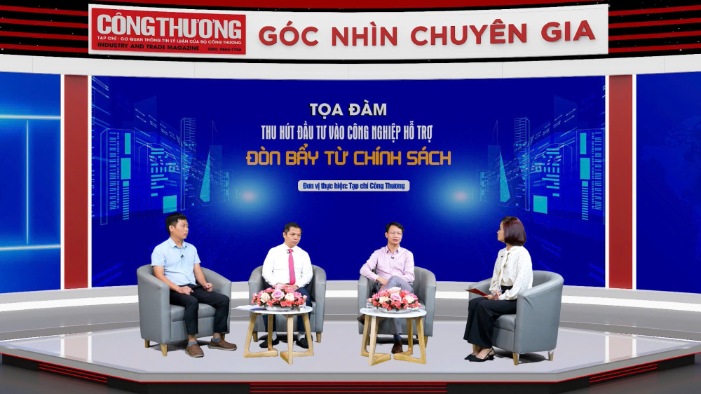 Tọa đàm “Thu hút đầu tư vào công nghiệp hỗ trợ: Đòn bẩy từ chính sách” do Tạp chí Công Thương thực hiện