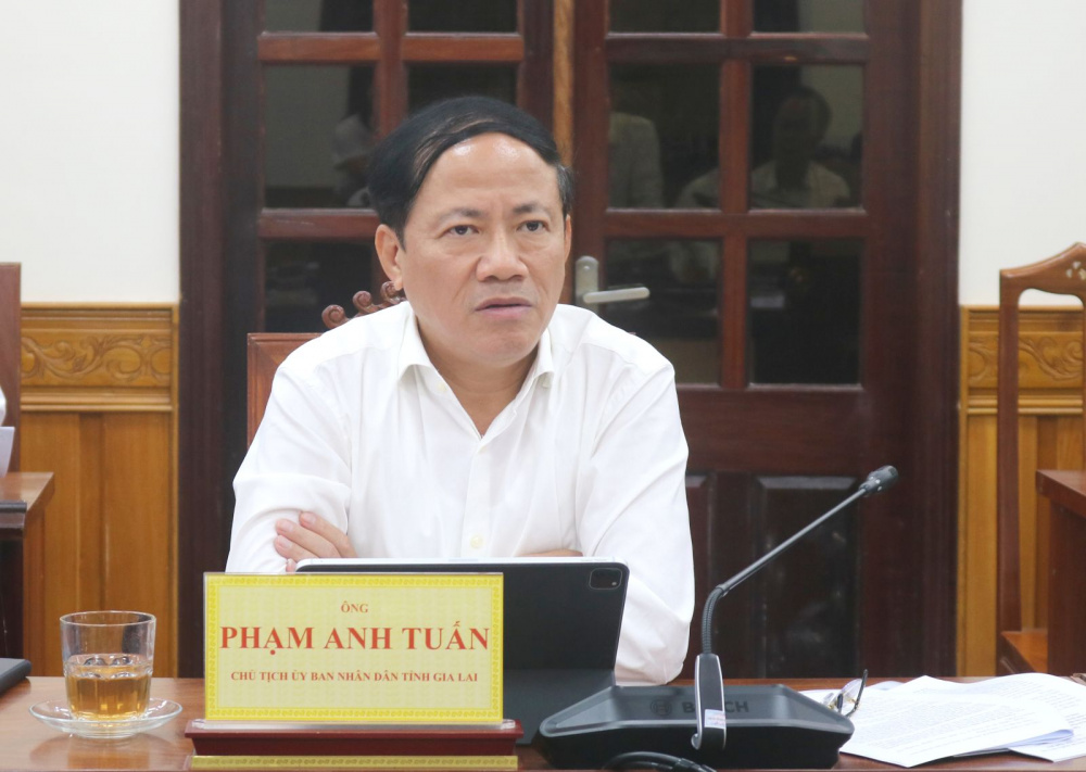 Chủ tịch UBND tỉnh Gia Lai Phạm Anh Tuấn