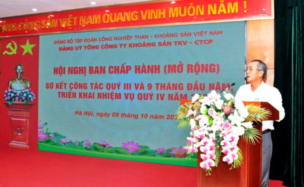 Tổng giám đốc Vimico kết luận thực hiện sản xuất kinh doanh