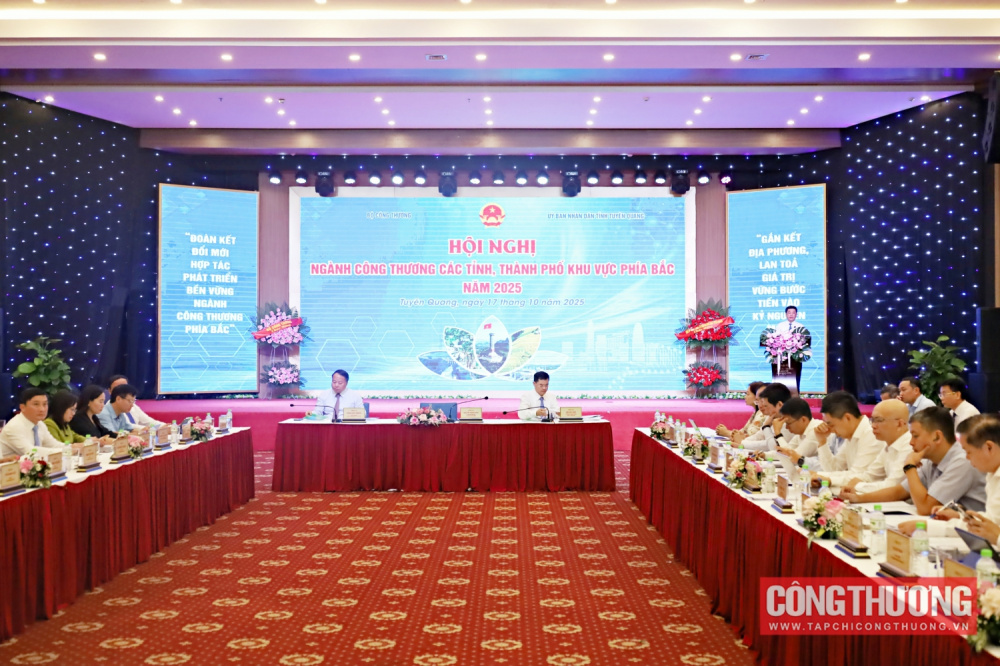 Hội nghị ngành Công Thương các tỉnh, thành phố khu vực phía Bắc năm 2025