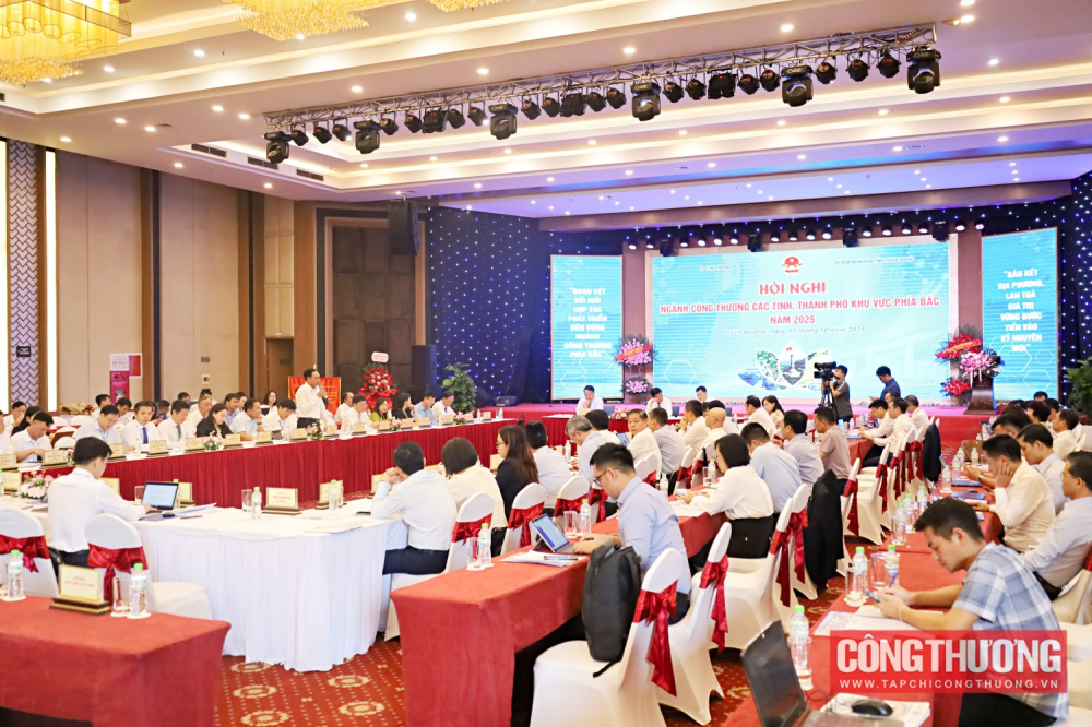 Hội nghị ngành Công Thương các tỉnh, thành phố khu vực phía Bắc năm 2025