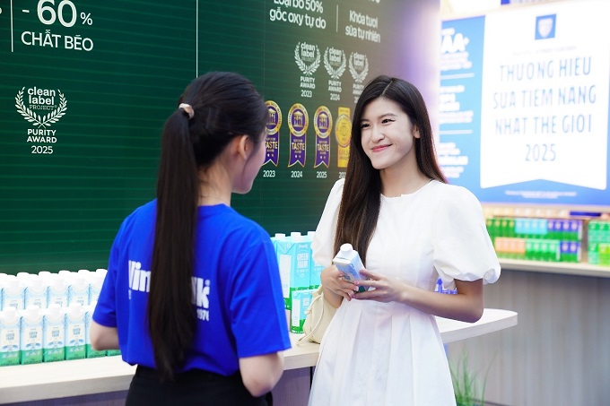 Vinamilk Green Farm cao đạm - dòng sản phẩm đầu tiên tại Việt Nam ứng dụng công nghệ siêu vi lọc - được Brand Finance đưa ra như một ví dụ điển hình về xu hướng đổi mới sản phẩm tại khu vực (Ảnh: Minh Anh).