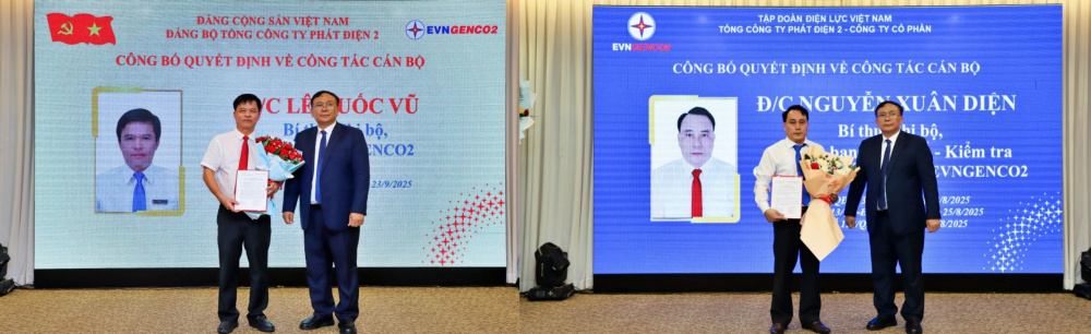 trao các quyết định phân công nhiệm vụ