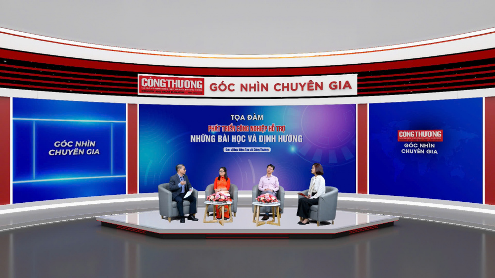 Tọa đàm “Phát triển công nghiệp hỗ trợ: Những bài học và định hướng” do Tạp chí Công Thương thực hiện được phát trực tuyến trên các nền tảng vào ngày 20/10/2025