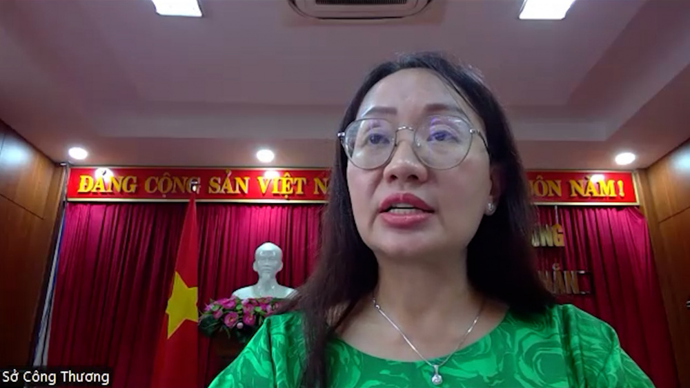 Bà Đỗ Việt Hồng - Trưởng phòng Quản lý công nghiệp, Sở Công Thương TP. Đà Nẵng