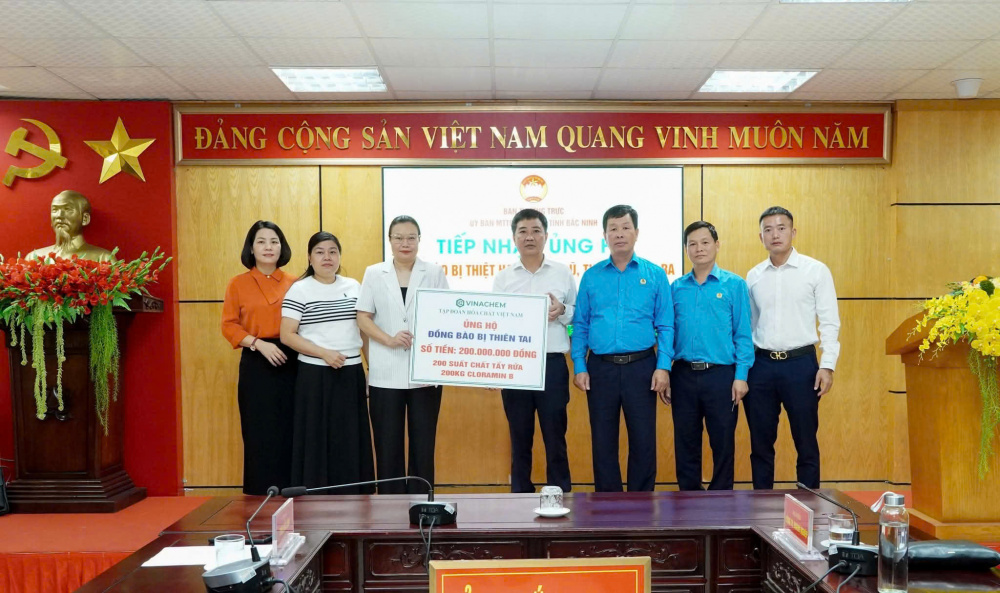 khắc phục lũ lụt tại bắc ninh