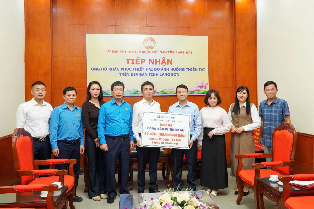 khắc phục lũ lụt tại lạng sơn