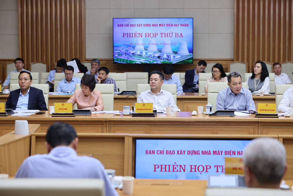 Các đại biểu tham dự phiên họp - Ảnh: VGP