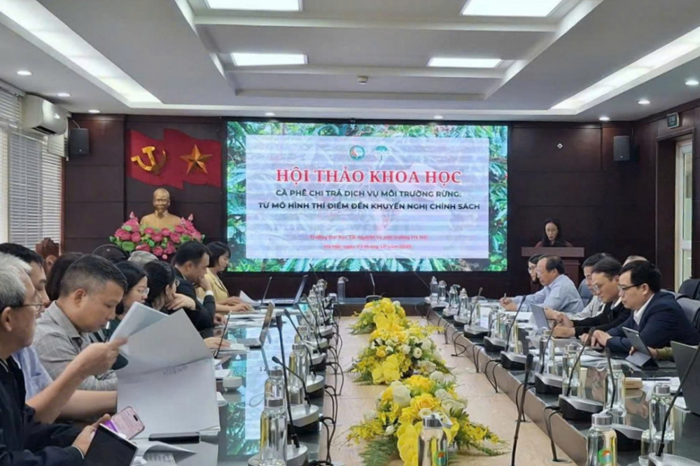 Chuyển đổi ngành cà phê: Thúc đẩy chi trả dịch vụ môi trường rừng và phát triển Bền vững