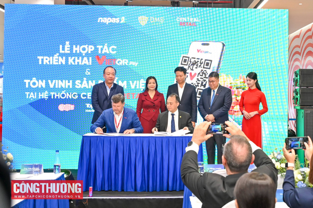 Central Retail Việt Nam và Napas ký kết hợp tác quảng bá hàng Việt