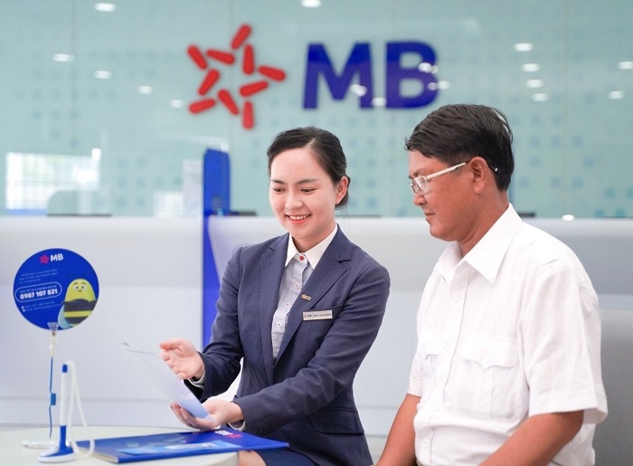 Ngân hàng MB tăng trưởng bền vững, kiểm soát rủi ro hiệu quả, dẫn đầu chuyển đổi số toàn diện. Ảnh: MB.