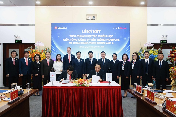 ký kết hợp tác chiến lược Hình thành hệ sinh thái ngân hàng - viễn thông hợp lực, mở rộng giá trị tới khách hàng toàn quốc