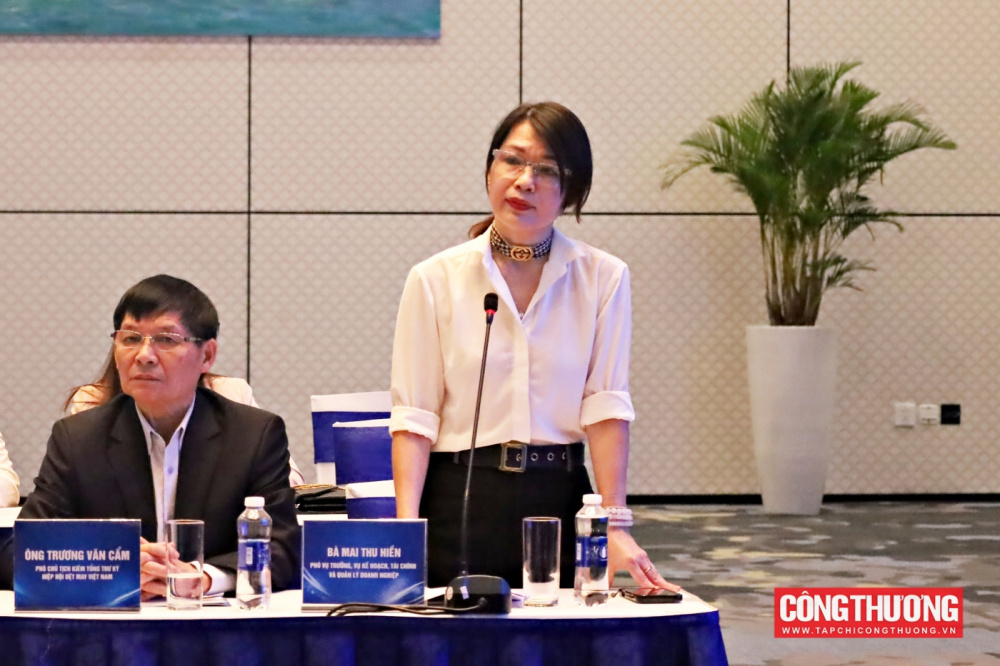 bà Mai Thu Hiền, Phó Vụ trưởng Vụ Kế hoạch, Tài chính và Quản lý doanh nghiệp, Bộ Công Thương